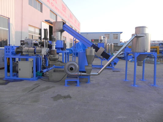 Pp/PE Plastic Pelletiseermachinemachine, Dubbele Stadium Recyclingsmachines