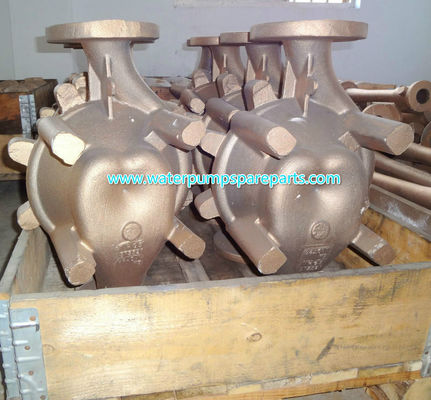 Peças sobresselentes ISO9001/BV da bomba da carcaça do CAD/CAM CAE com lustro, sopro de areia