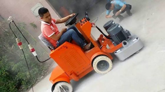 Lantai Polishing Equipment / Grinding Machine Dengan Vacuum Cleaner