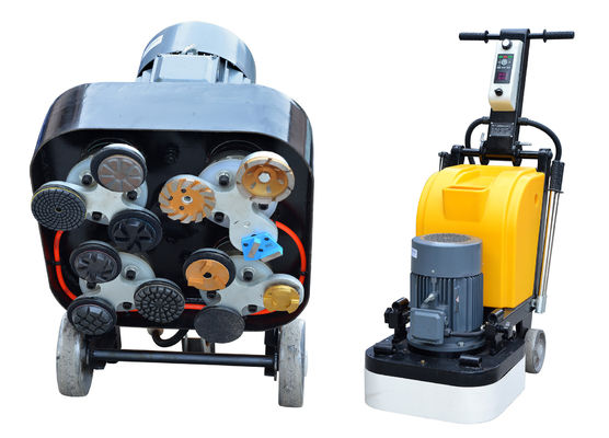 कंक्रीट / स्टोन / संगमरमर के लिए उच्च गति के साथ 11hp तल चमकाने मशीन