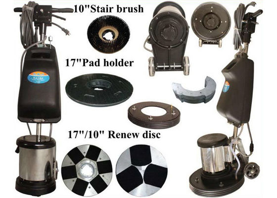 175 RPM 220V Floor Polishing Machine / Marble Floor Burnishing Machine