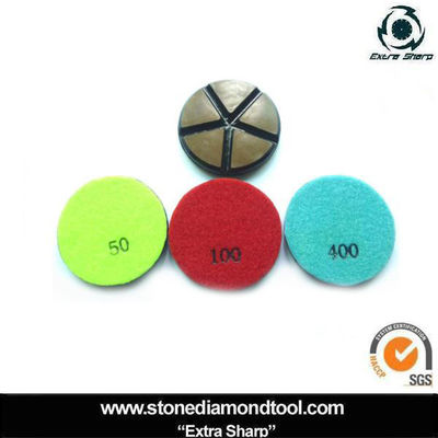 3 &quot;80mm เซรามิกเรซิ่นบอนด์เพชรเจียรแผ่นหินพื้นแผ่นขัด
