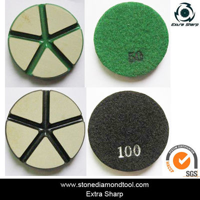 3 &quot;80mm เซรามิกเรซิ่นบอนด์เพชรเจียรแผ่นหินพื้นแผ่นขัด