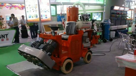 Machine de polonais concrète de granit de marbre avec l'aspirateur