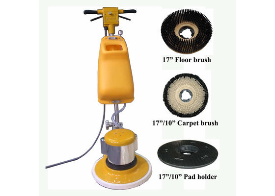 110V / 1.5 HP Pembersihan Lantai Lantai Mesin Marmer Buffer Mesin