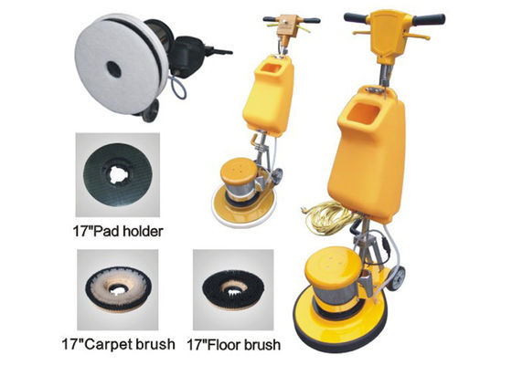 50HZ manual Lantai Membersihkan Mesin Untuk Karpet / Terrazzo / Granit