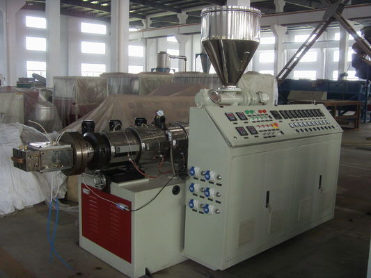 डब्ल्यूपीसी खिड़की या दरवाजे लकड़ी प्लास्टिक बाहर निकालना मशीनों 65mm / 132mm भाड़ दीया