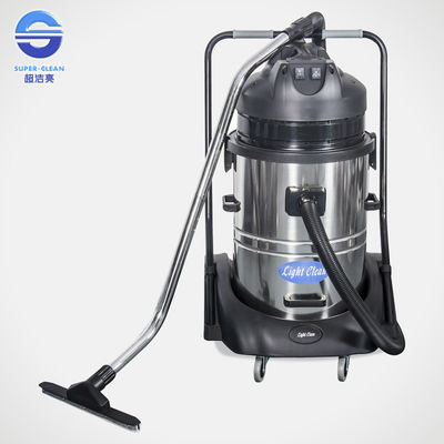 ที่มีประสิทธิภาพ 2000W สแตนเลสอุตสาหกรรมเครื่องดูดฝุ่น 60L 240V