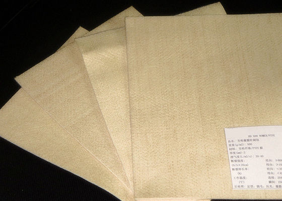 เครื่องดูดฝุ่นใช้ผ้ากรองฝุ่นผ้ากรอง nomex สำหรับอุณหภูมิสูง