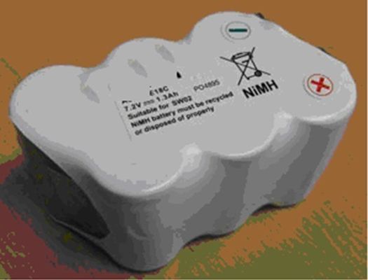 1500mAh NIMH 진공 청소기 Airsoft를 위한 재충전 전지 7.2V 높은 산출