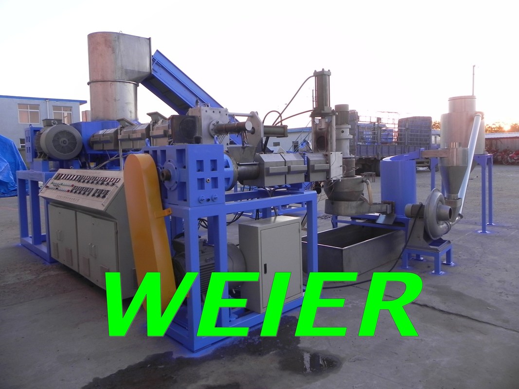 Pp/PE Plastic Pelletiseermachinemachine, Dubbele Stadium Recyclingsmachines