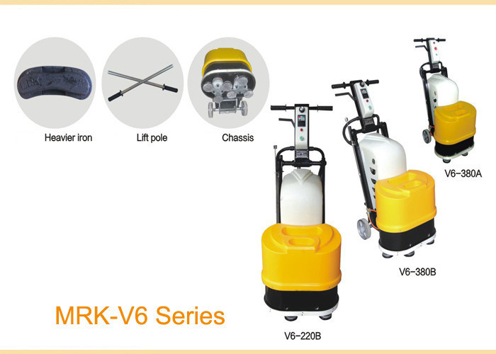 5.5HP 3 Giai đoạn 4KW Marble Floor Grinder / đánh bóng cho Terrazzo / bê tông đánh bóng